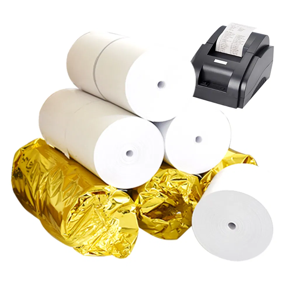 Paper Cashier 80x80mm Yellow